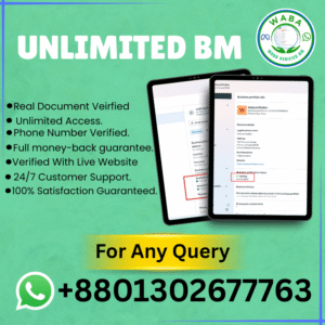 Buy Verified BM Unlimited | Facebook Business Manager Unlimited Access