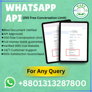Buy WhatsApp API 250 limit | 250 Daily Conversation Limit